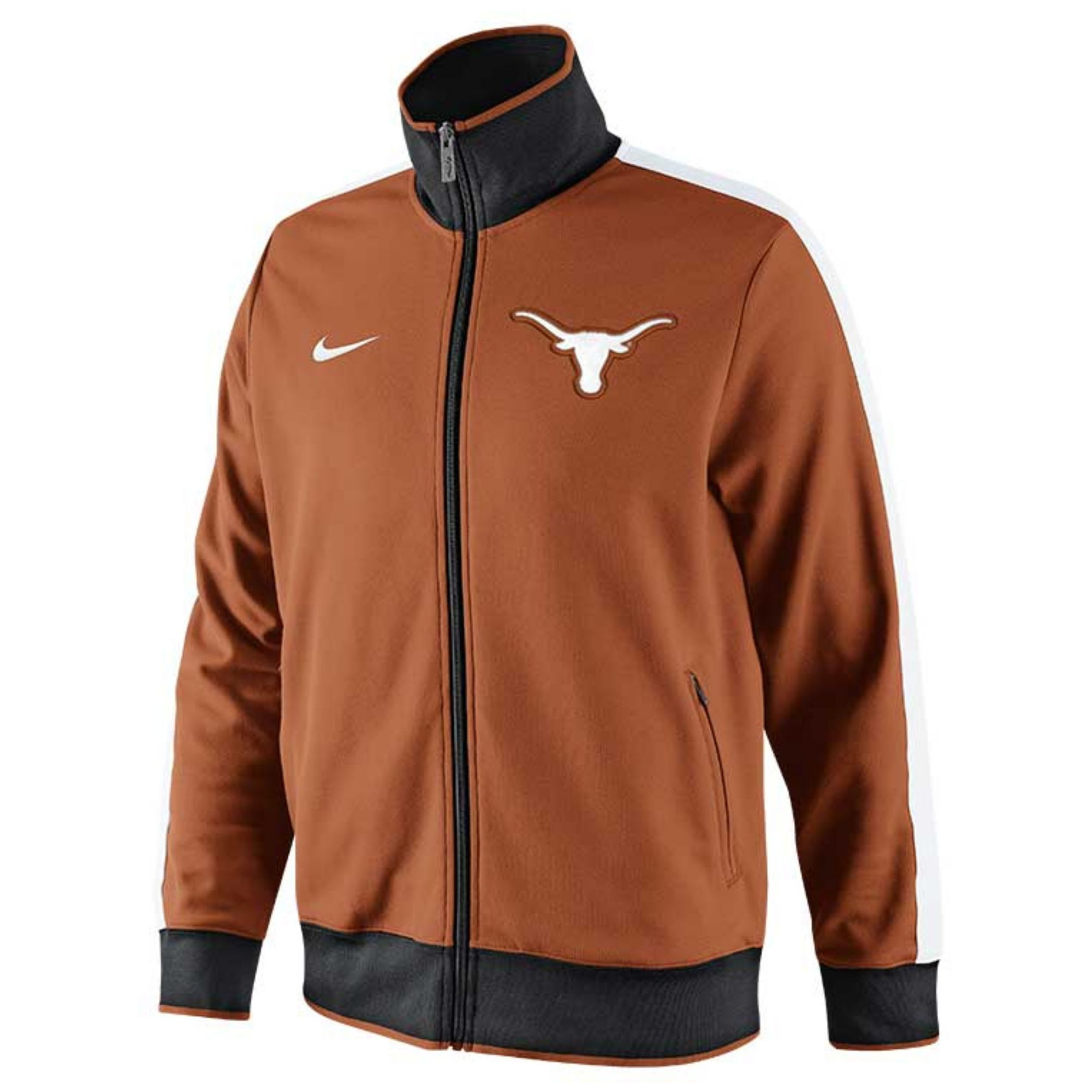 Download Nike Mens Texas Longhorns Fullzip Track Jacket in Orange ...