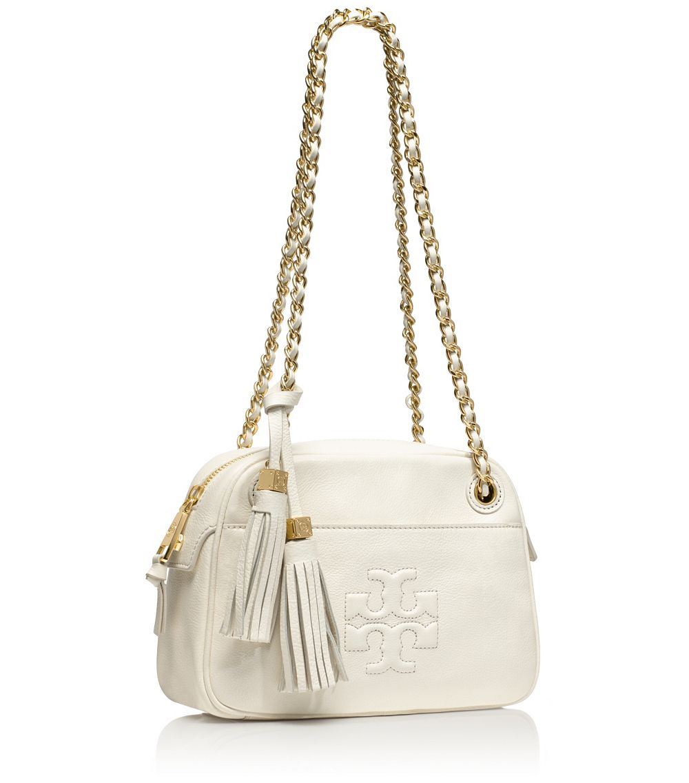 Tory Burch Thea Chain Crossbody in Natural Lyst