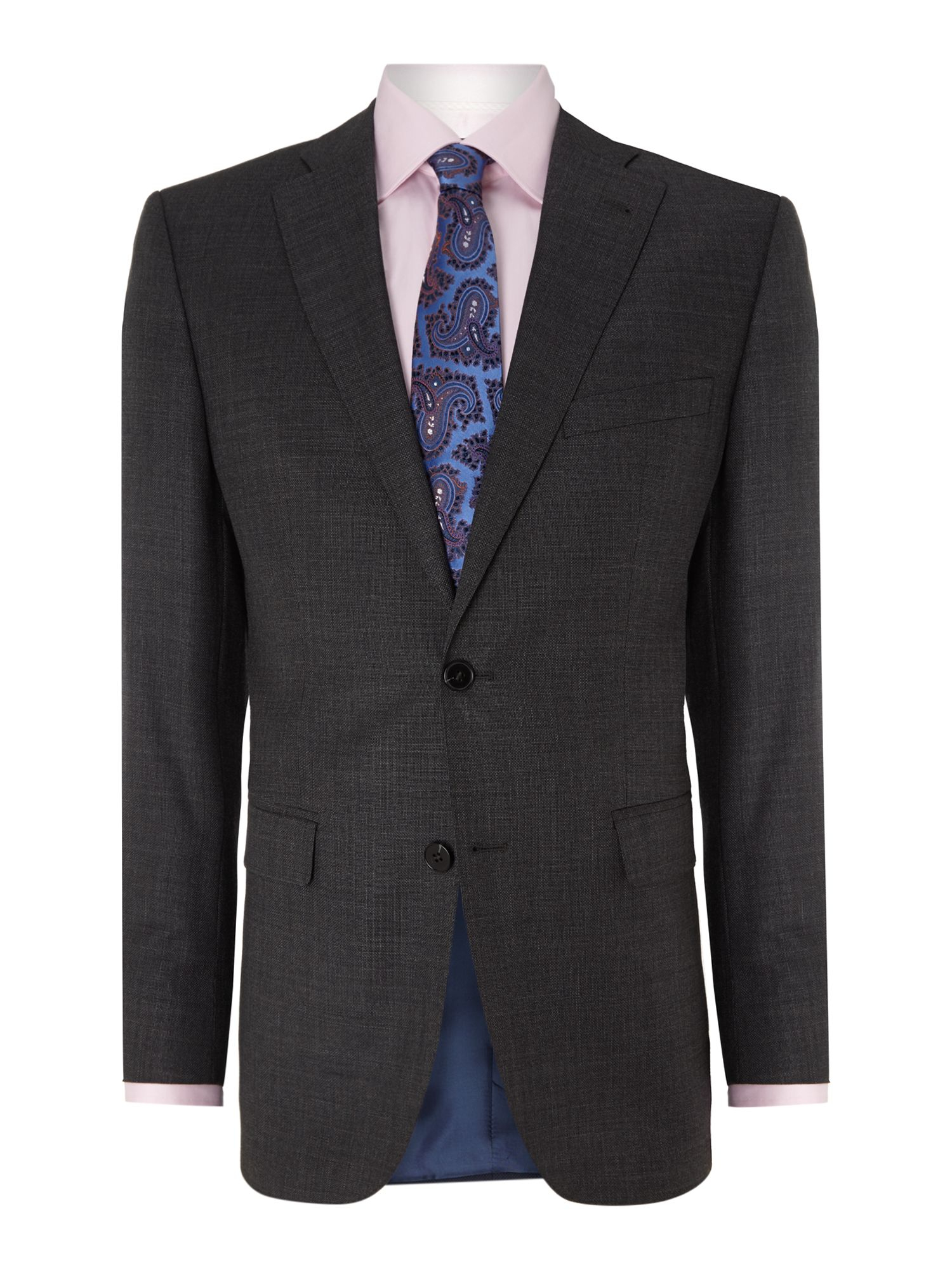 Bäumler Basket Weave Suit in Gray for Men (Charcoal) Lyst