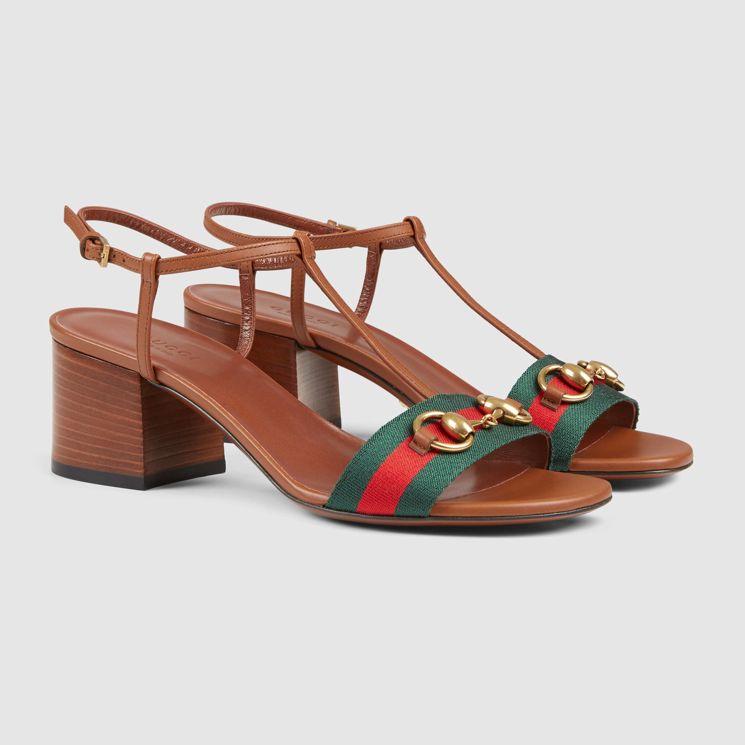 gucci mid heel sandals