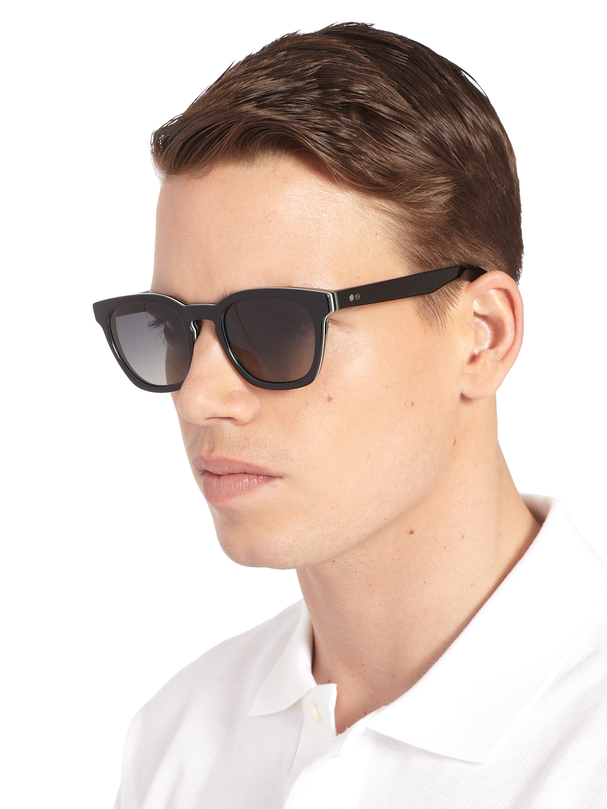 Lyst - Paul smith Rockley Wayfarer Sunglasses in Brown for Men