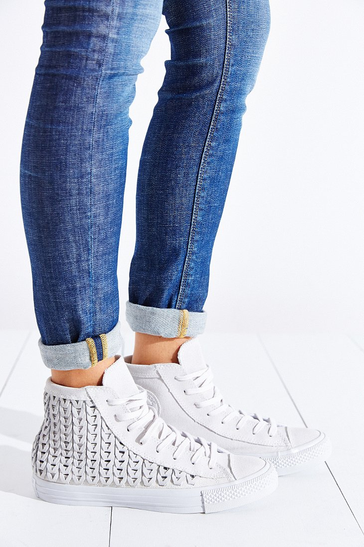 converse woven suede