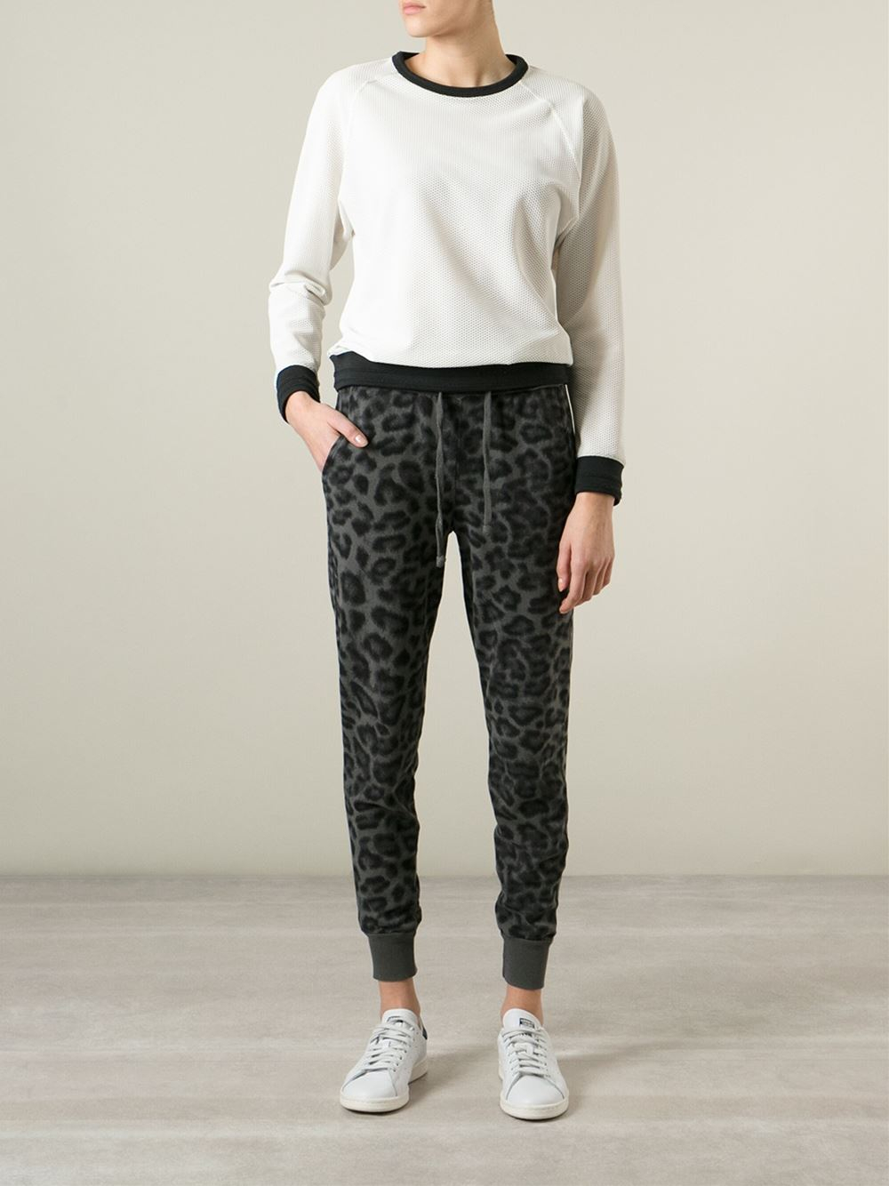 colsie leopard sweatpants