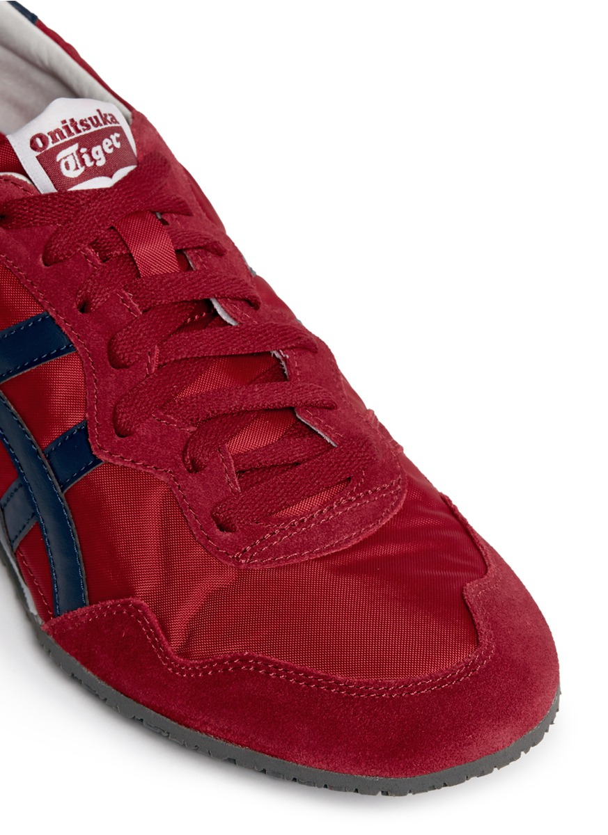 Onitsuka Tiger 'serrano' Sneakers in Red | Lyst