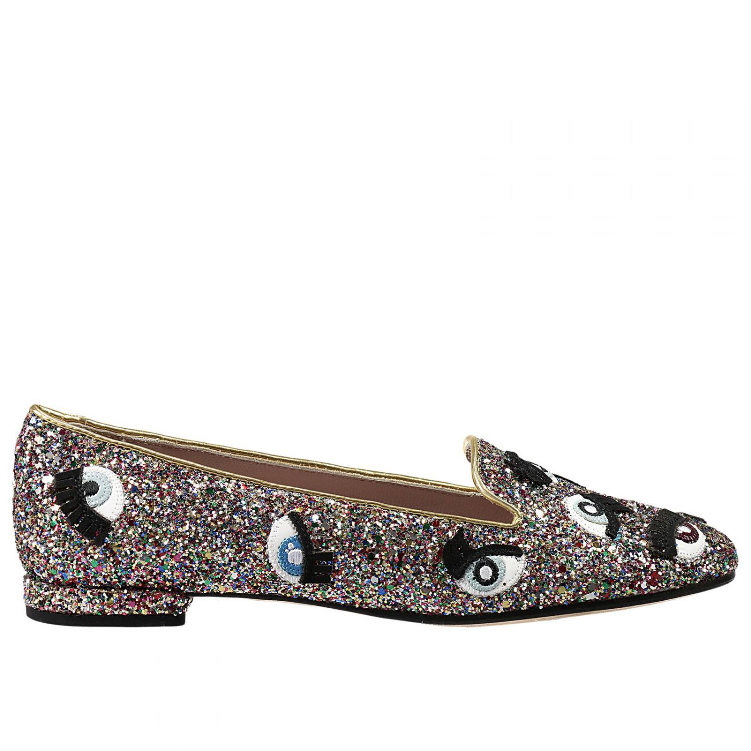 Lyst Chiara ferragni Flat Shoes Woman in Gray Lyst Chiara ferragni Flat Shoes Woman in Gray