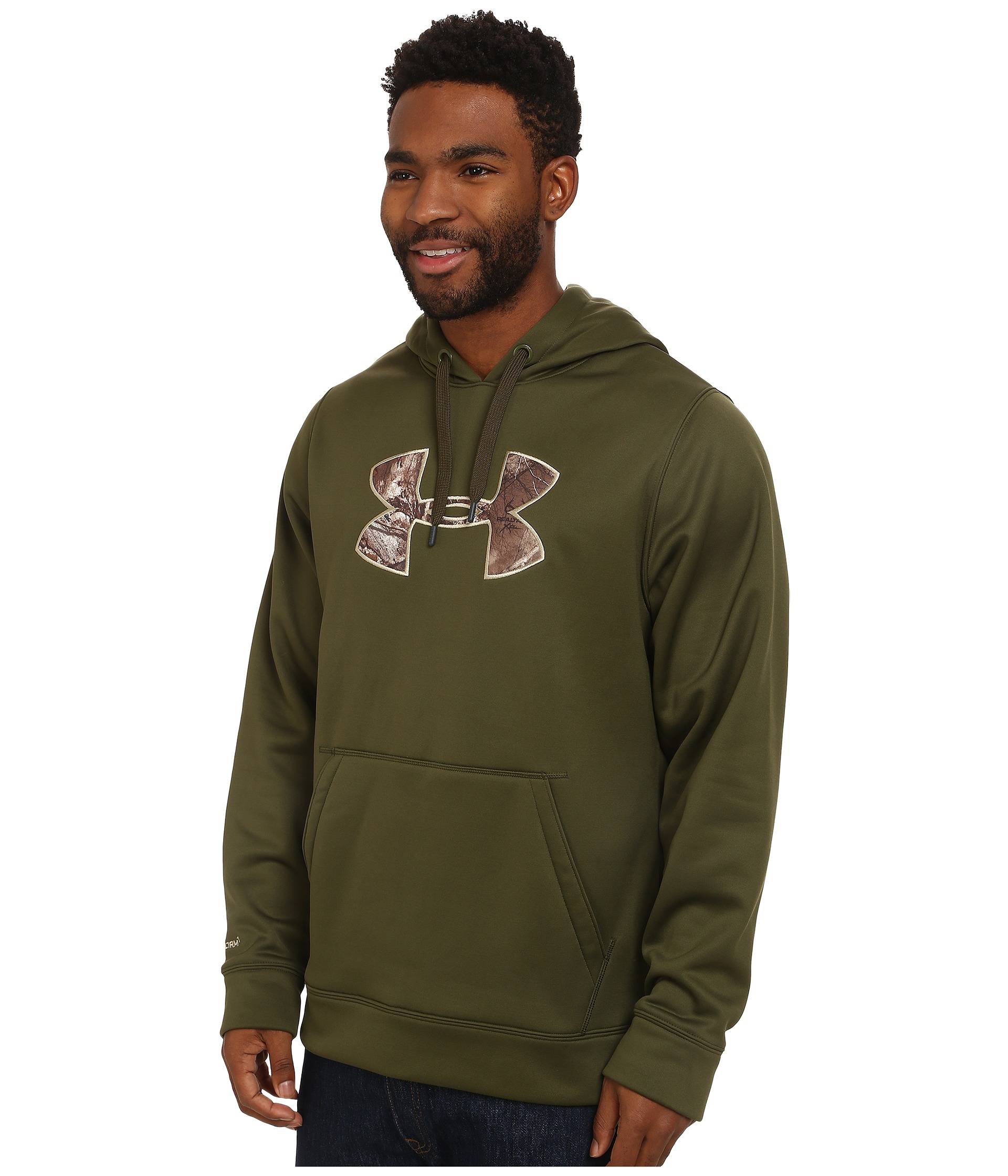 Under Armour Storm Caliber Hoodie in Green for Men - Lyst