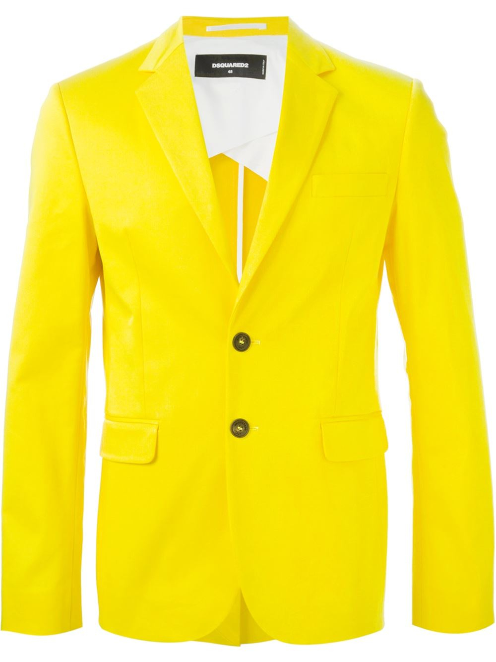 Dsquared² Fancy Blazer in Yellow for Men (yellow & orange) | Lyst