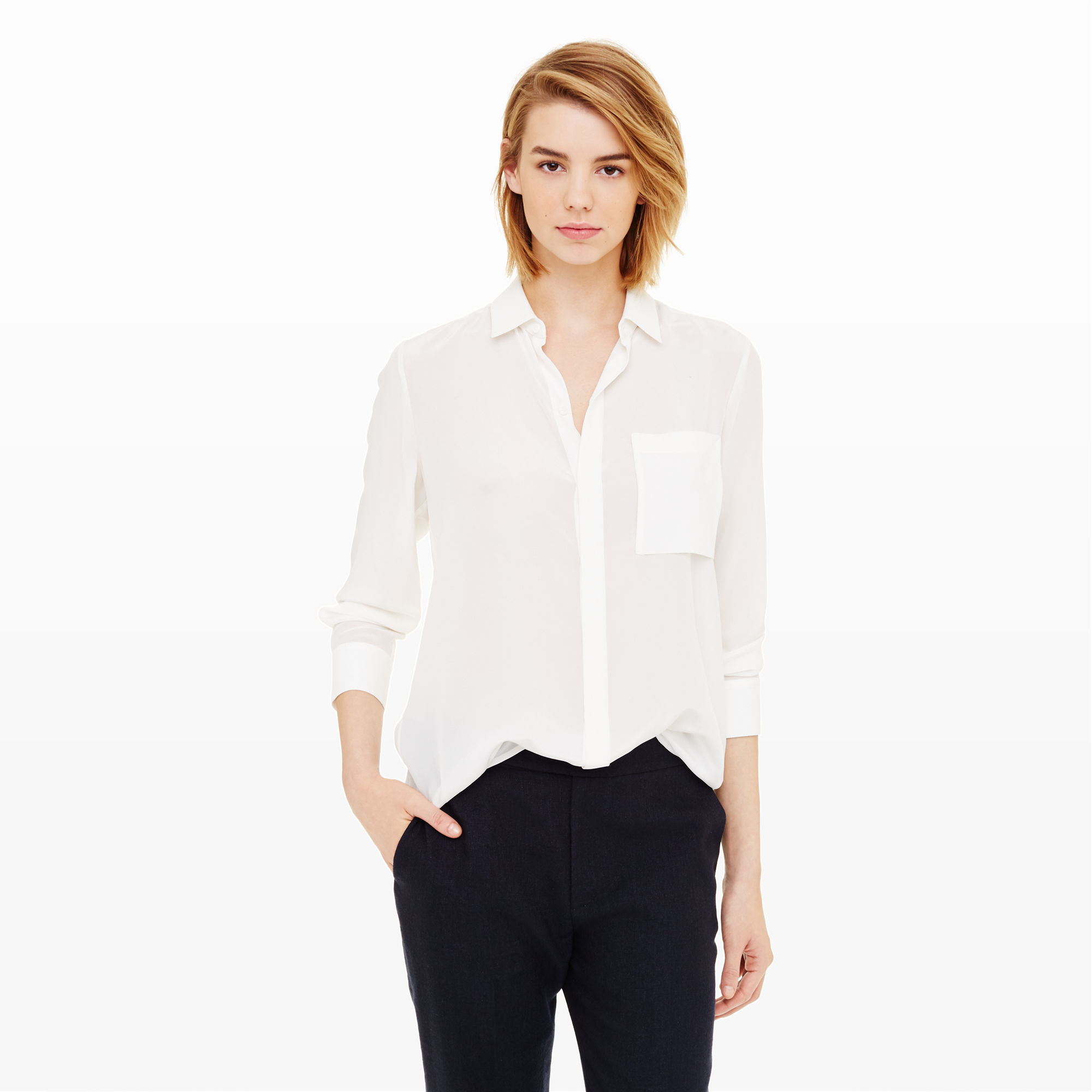 club monaco silk shirt