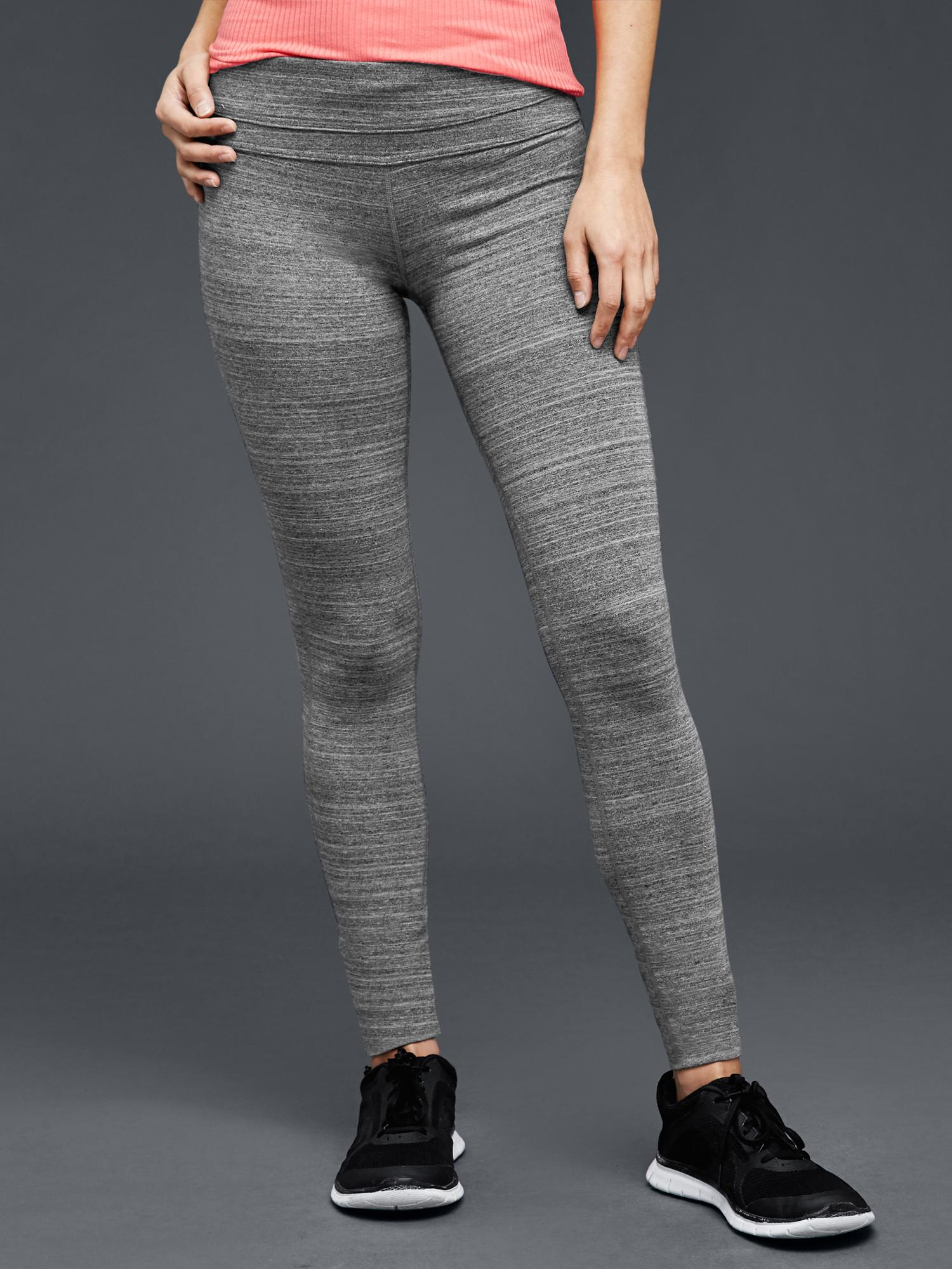 GAP, Pants & Jumpsuits, Gap Fit Sculpt Compression Textured Stripe Black  Leggings Size Xs