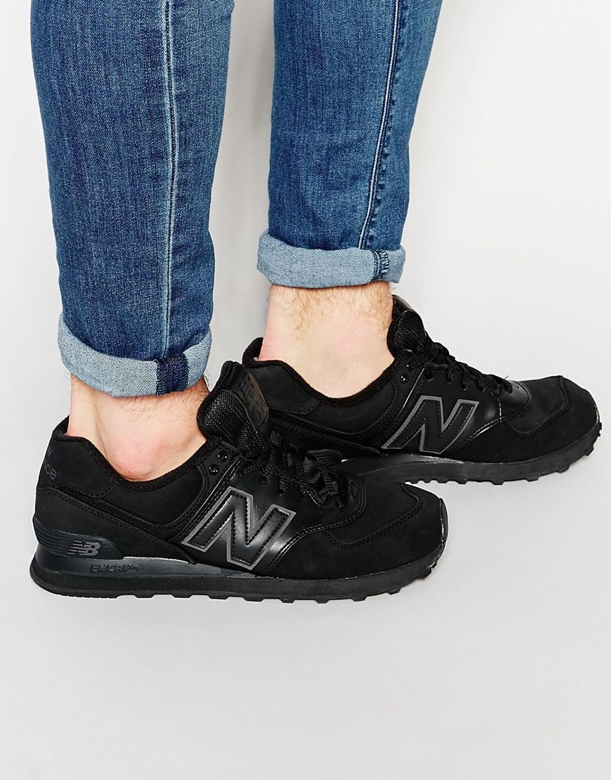 new balance black mono