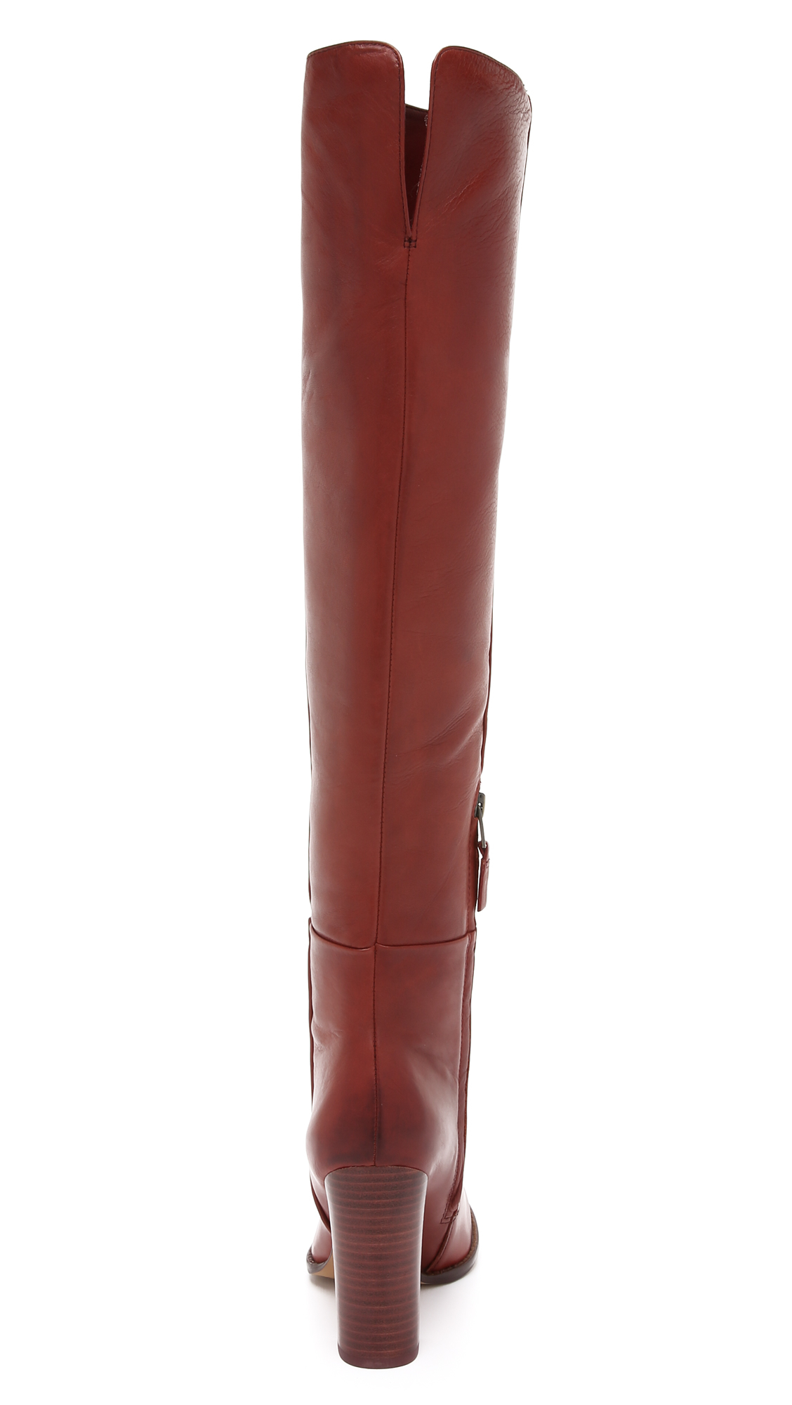 Sam Edelman Rylan Tall Boots - Rust Red in Brown - Lyst