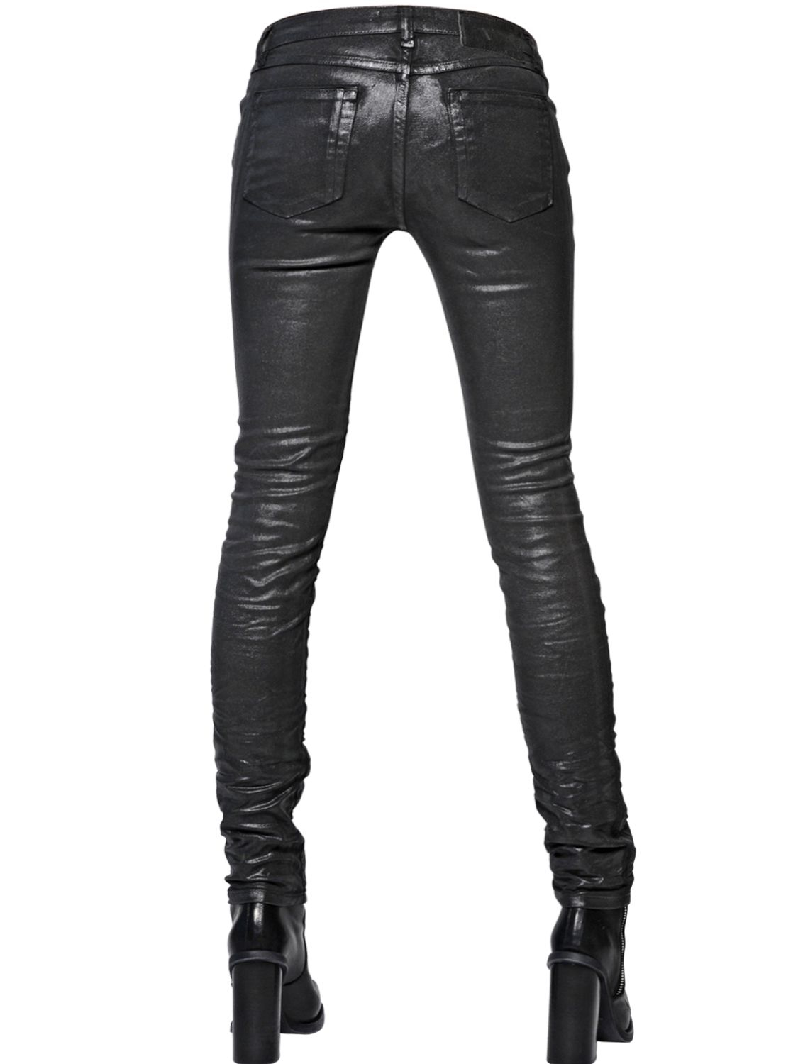 diesel coated skinny jeans
