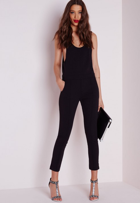 black slouch jumpsuit