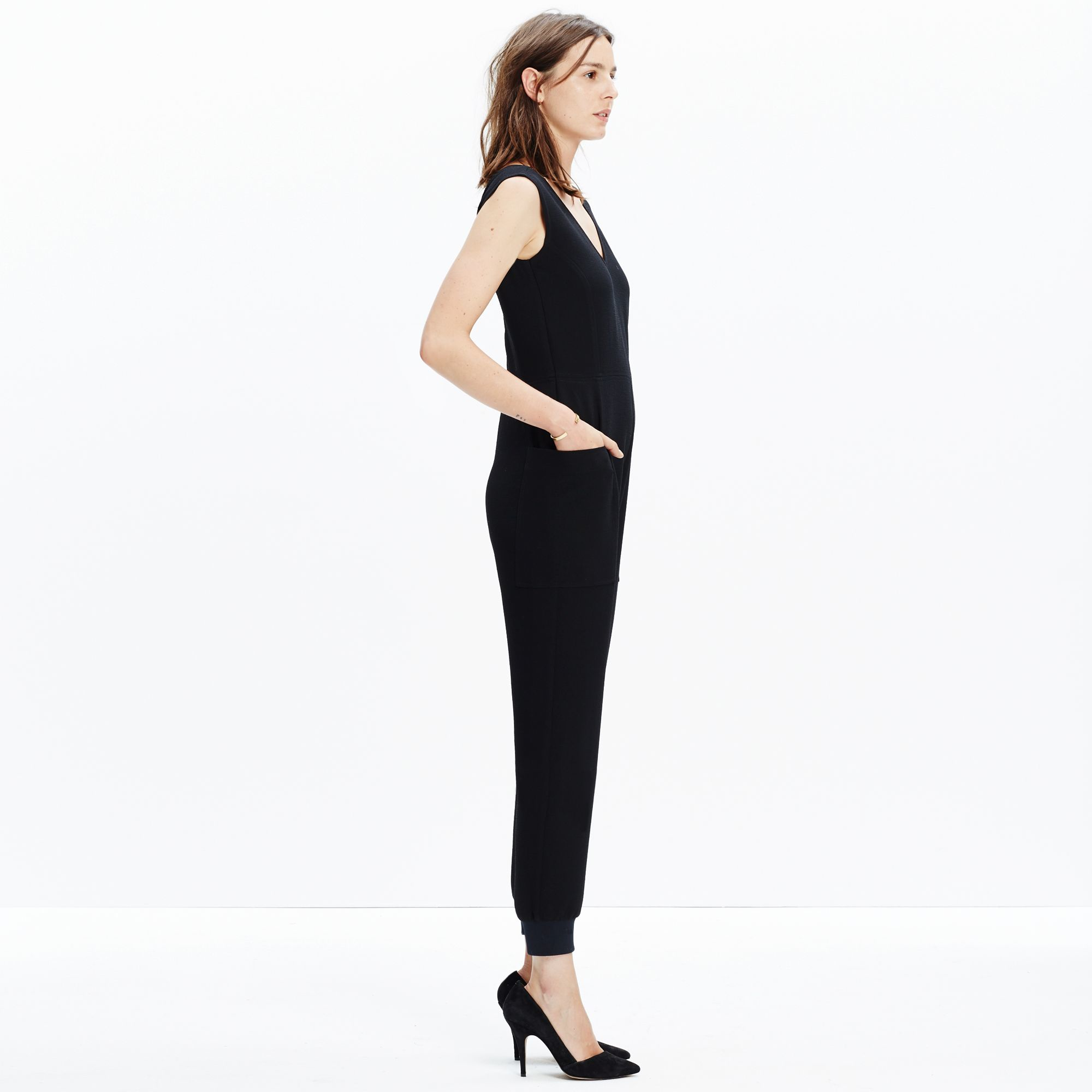 black jumpsuit madewell