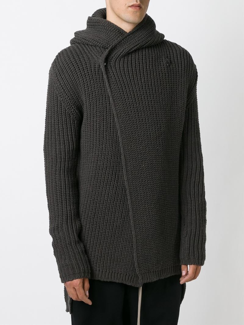 Rick Owens Hooded Cardigan 2025 | paft-nj.org