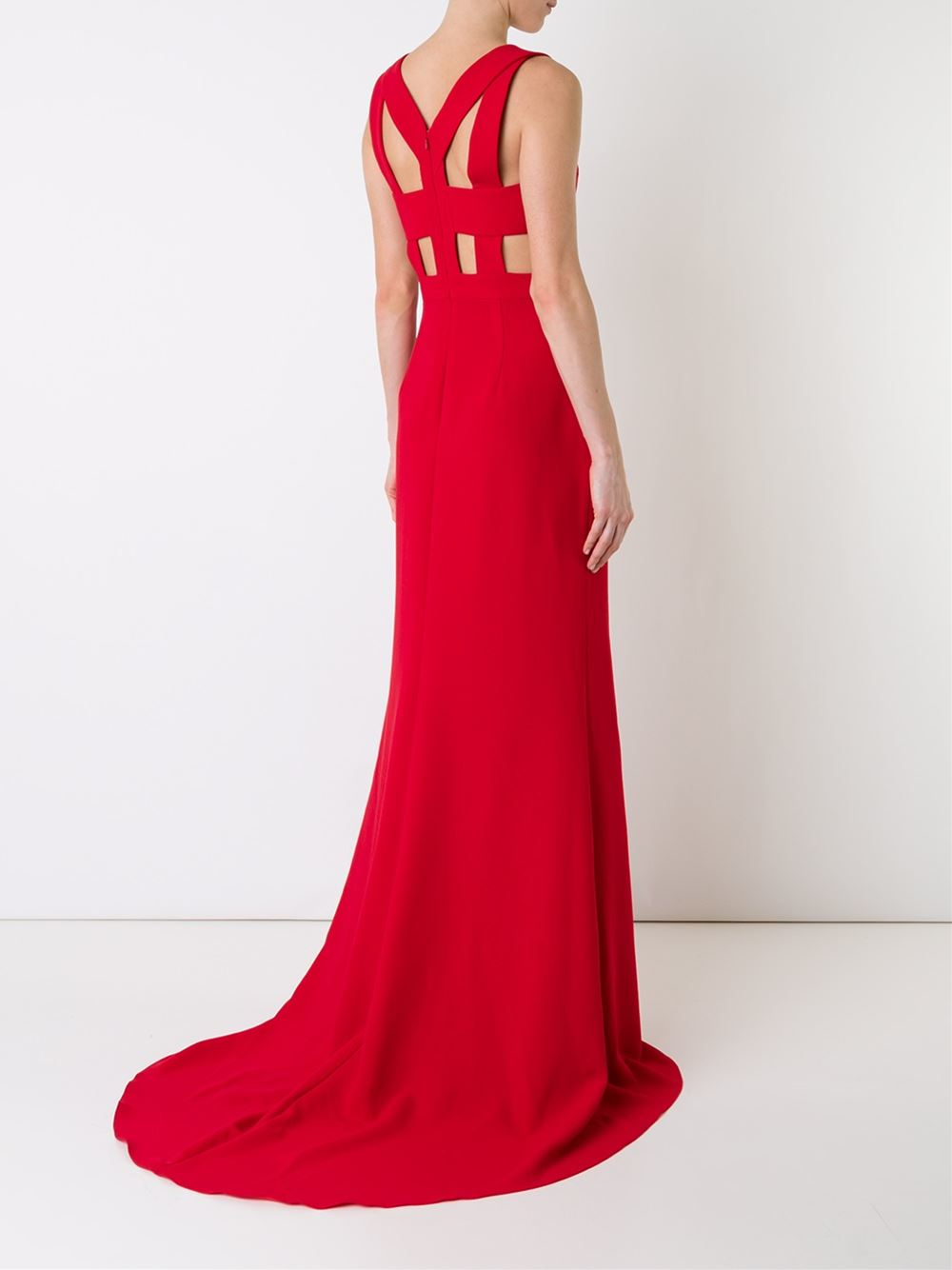 prabal gurung red dress