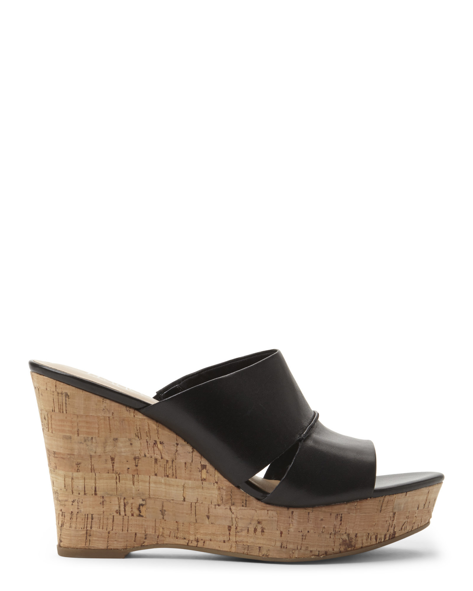 franco sarto black wedge sandals