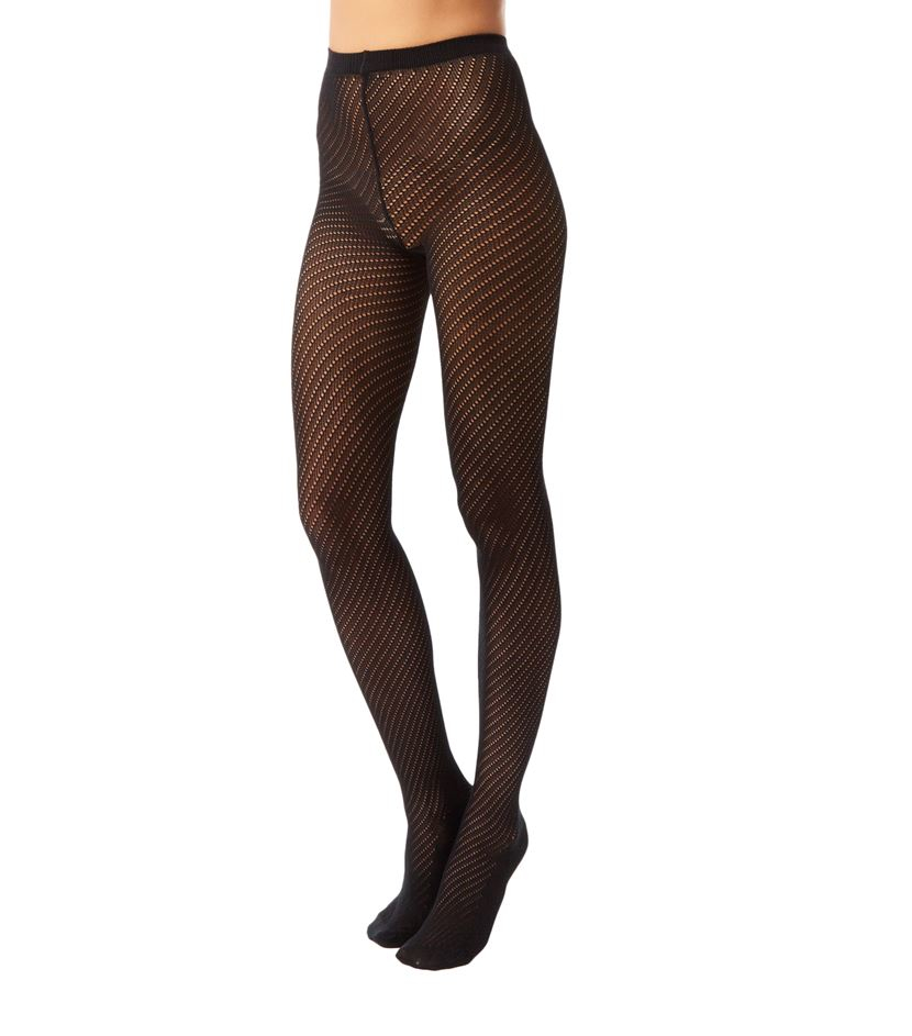 Wolford Adelia Knitted Tights in Black Lyst