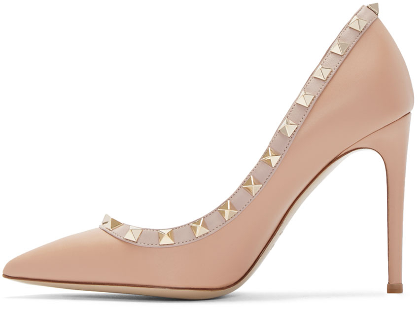 valentino sandals beige