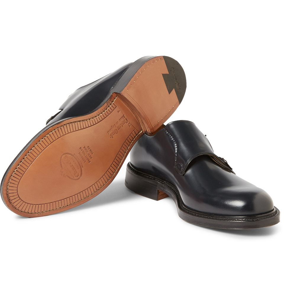 Church's Lambourn Polished-leather Double Monk-strap Shoes ...