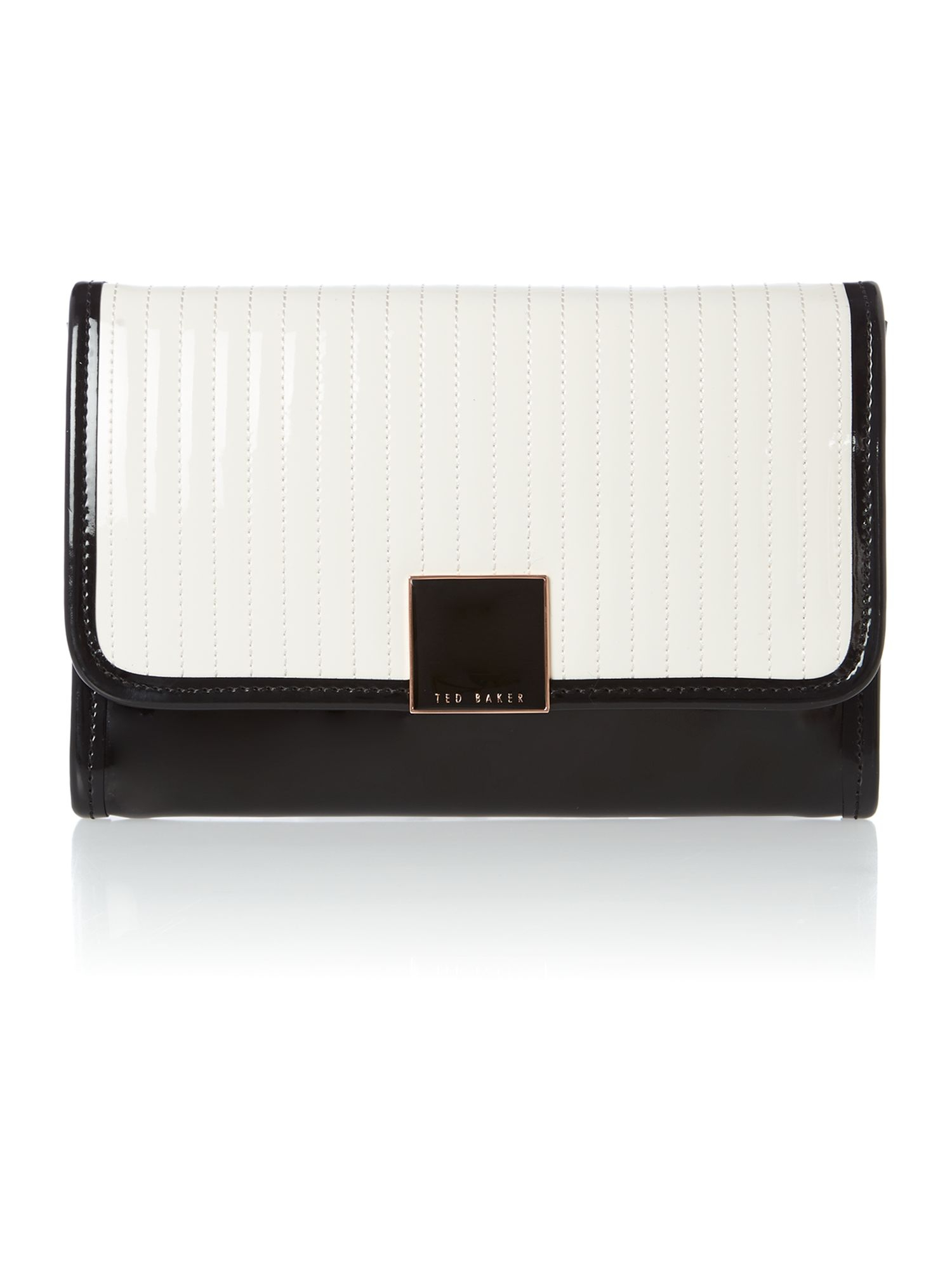 Lyst Ted Baker T Emboss Clutch Ipad Bag In White Gallery
