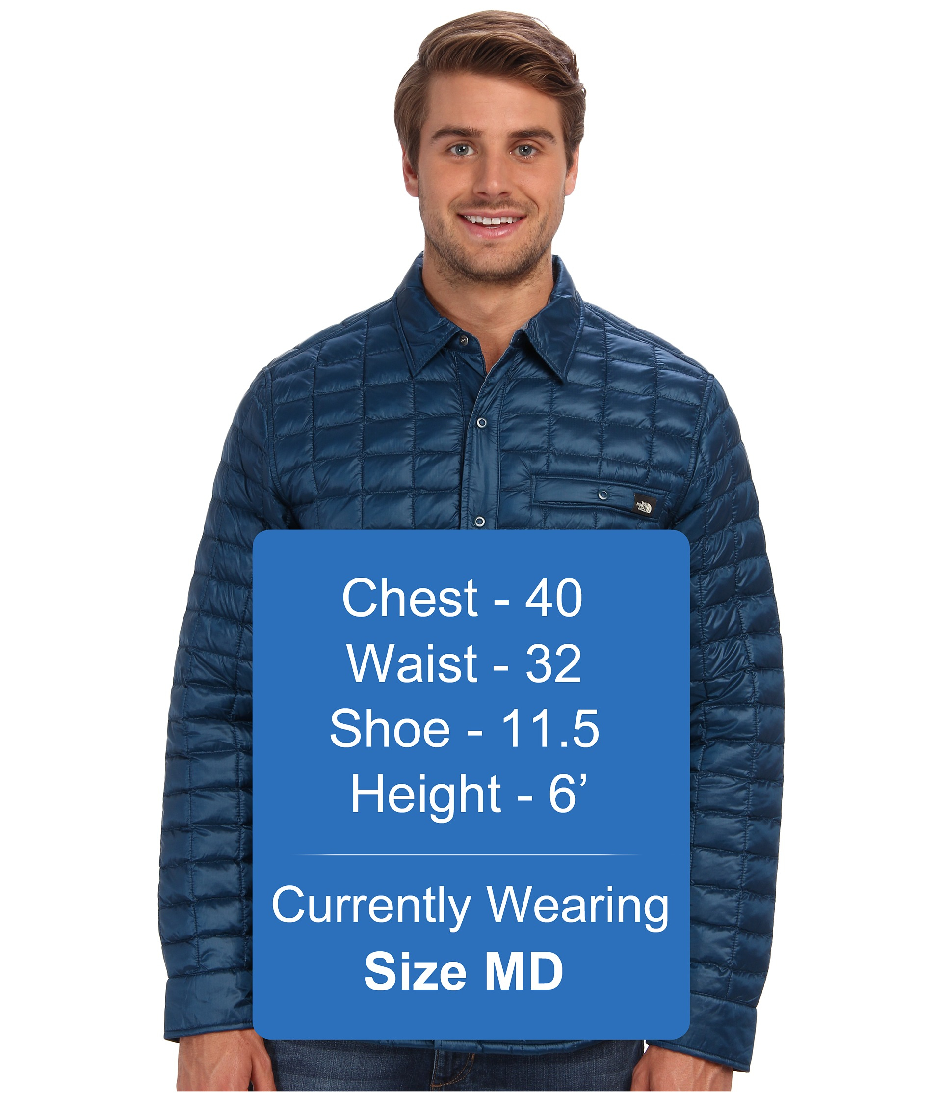 the north face reyes thermoball shirt jacket