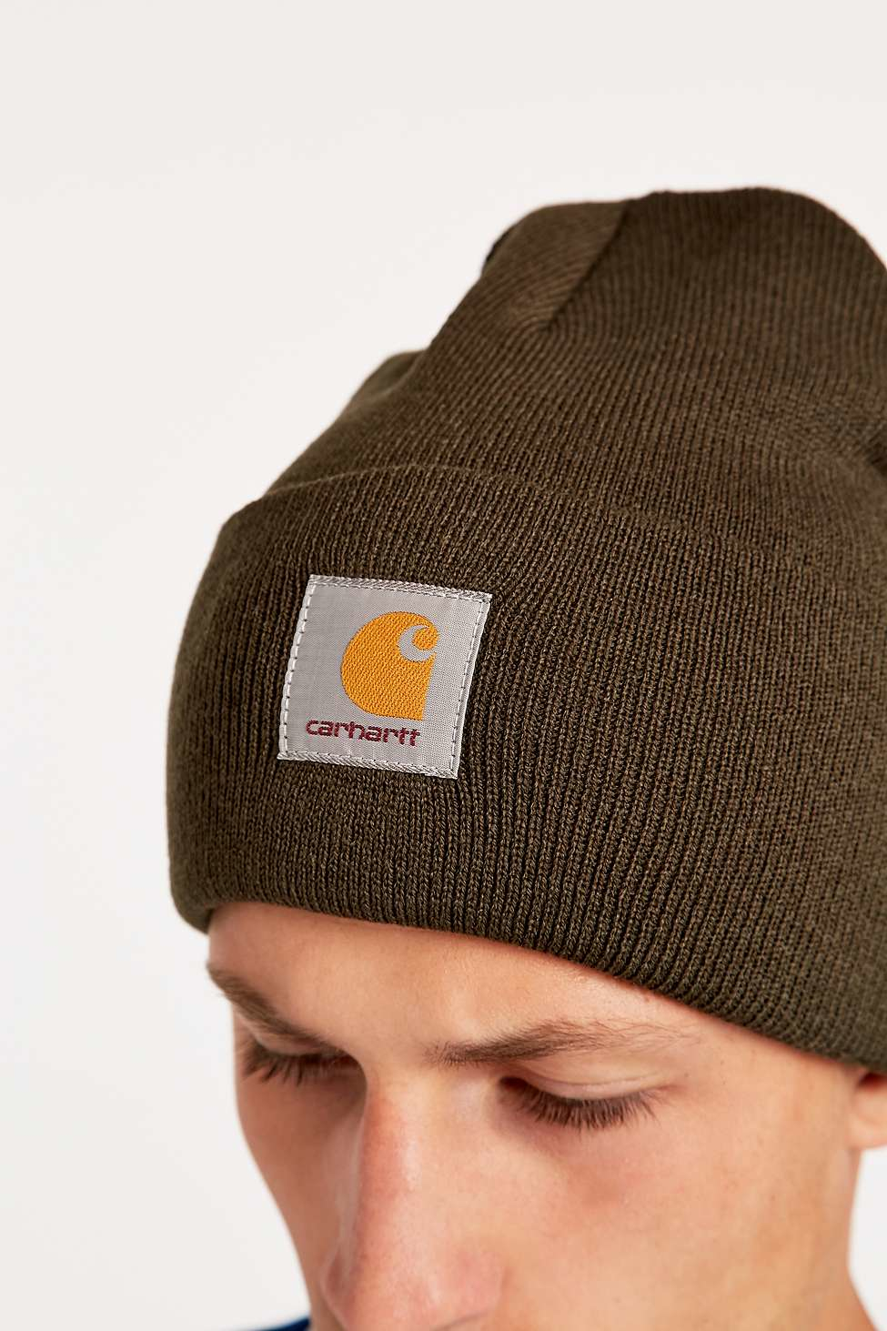olive green carhartt hat