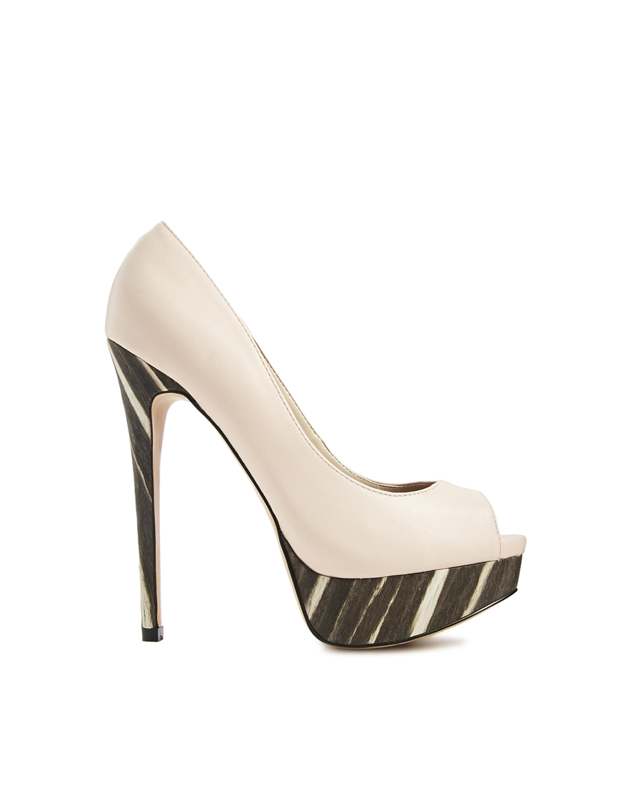 aldo peep toe pumps