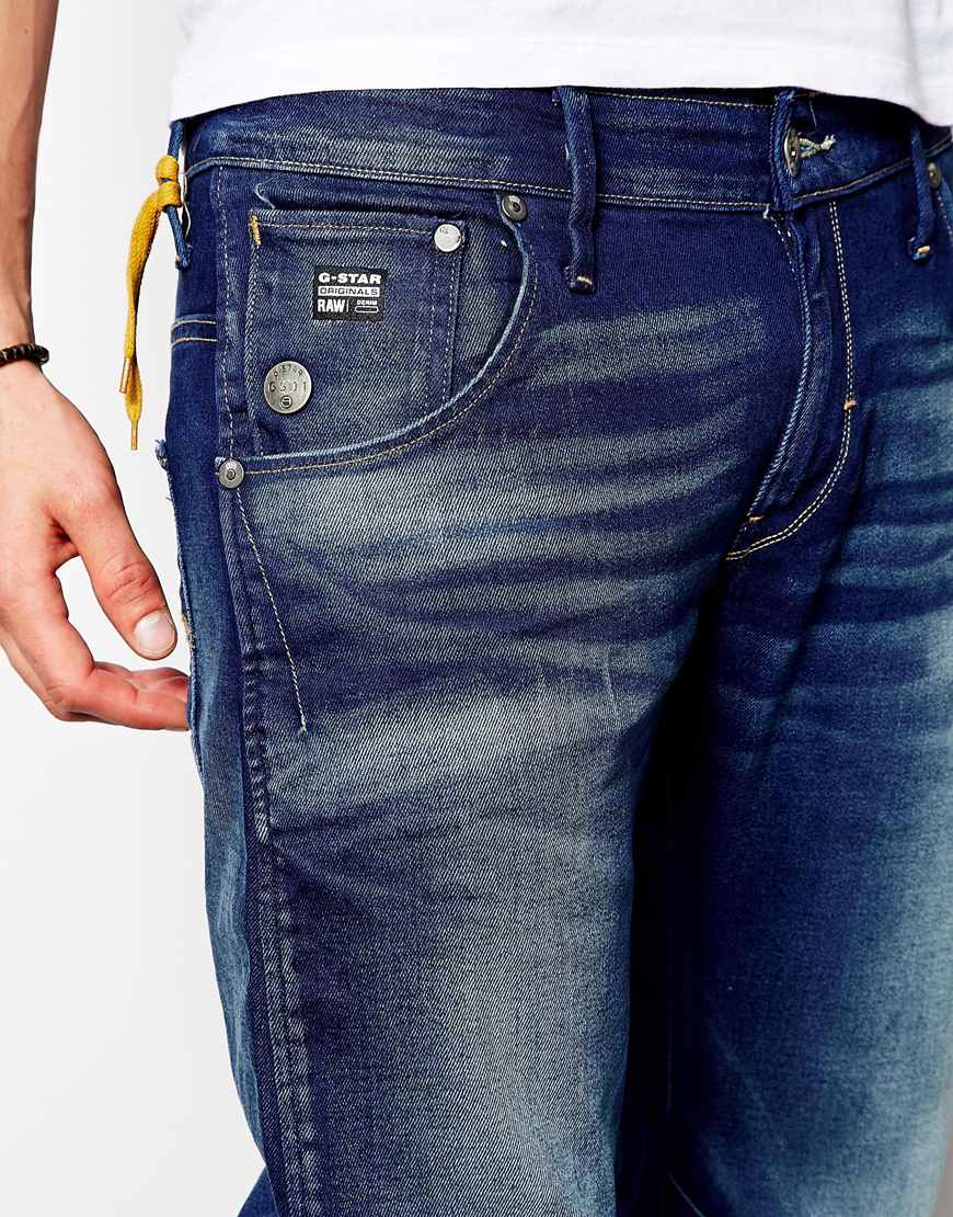 valuta innovatie Gevoel G-Star RAW G Star Jeans Arc 3D Slim Fit Firro Medium Aged in Blue for Men |  Lyst