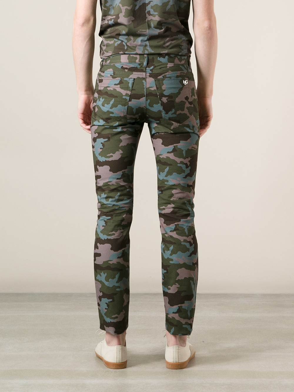Givenchy Camo and Floral Print Trousers for Men - Lyst