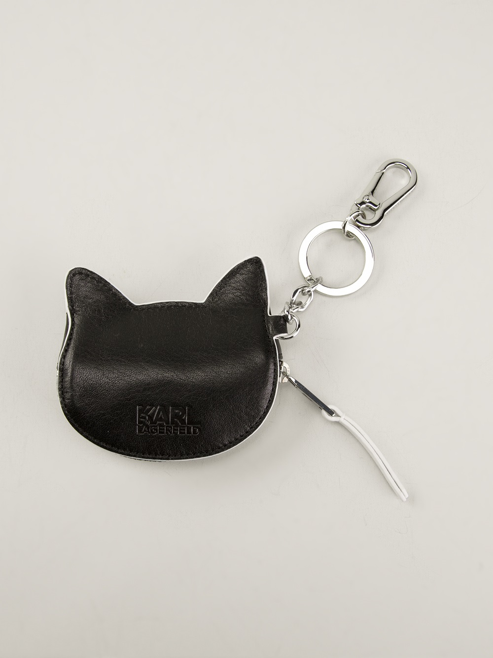 Karl Lagerfeld Cat Shaped Coin Purse in Black - Lyst