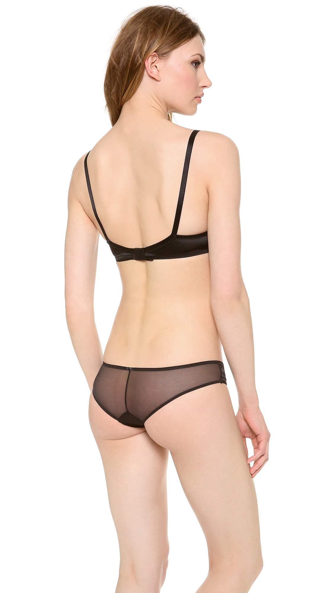 Fleur Du Mal Butterfly Embroidered Thong - Farfetch
