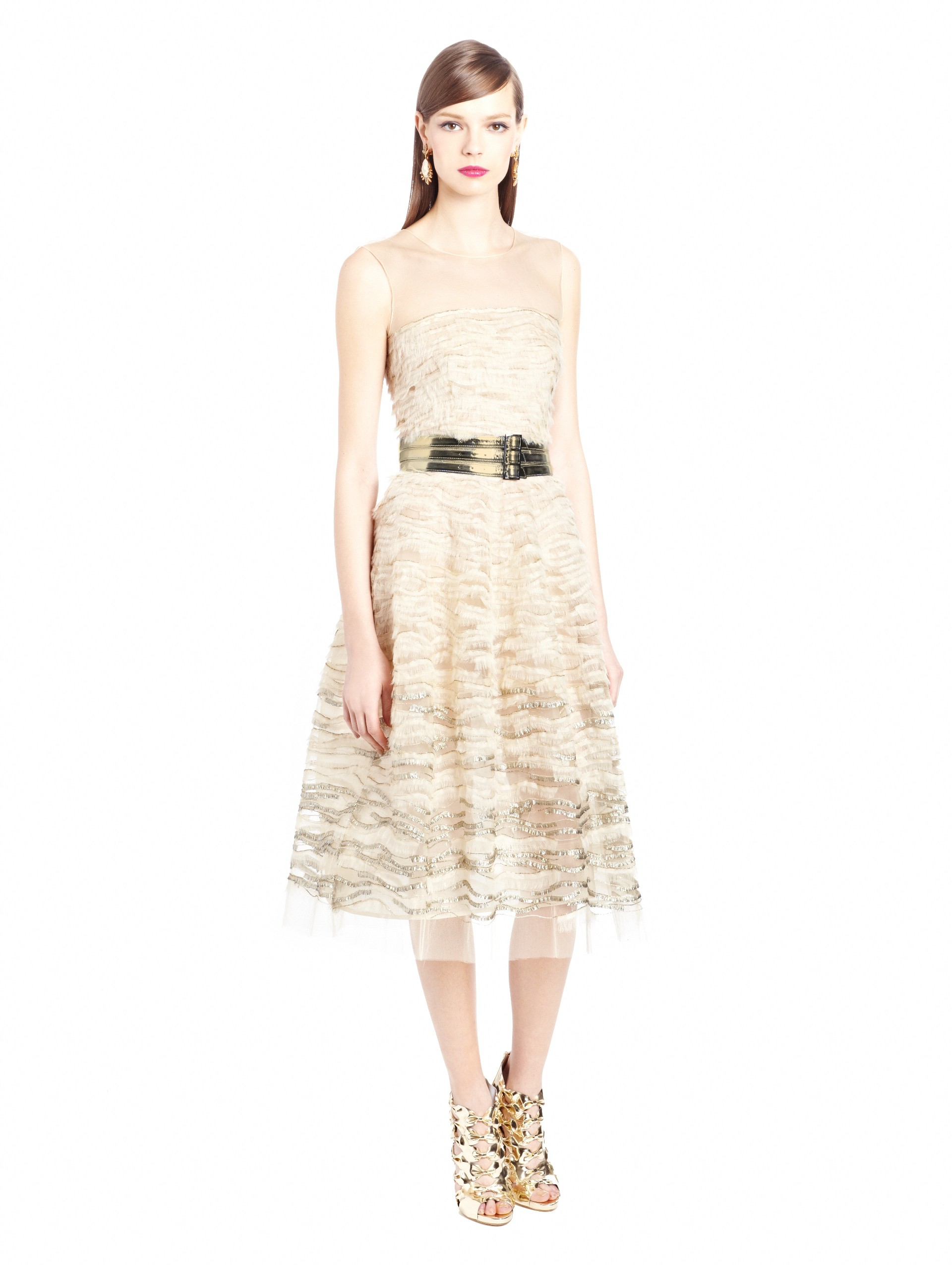oscar de la renta tulle
