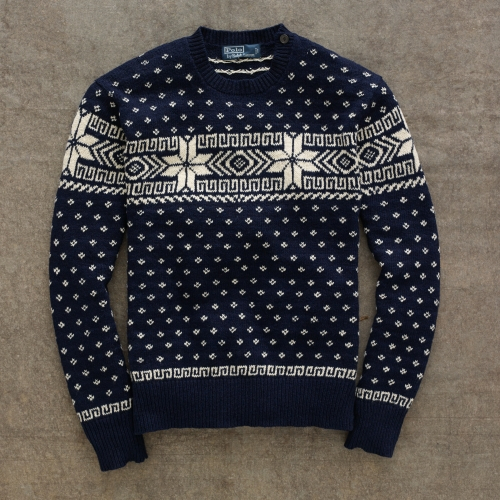 ralph lauren nordic sweater