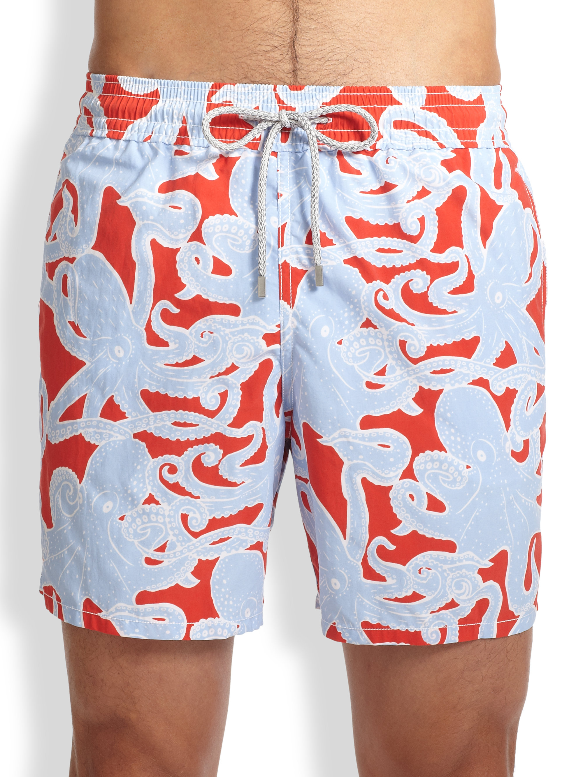 Vilebrequin Moorea Octopus Swim Trunks for Men Lyst