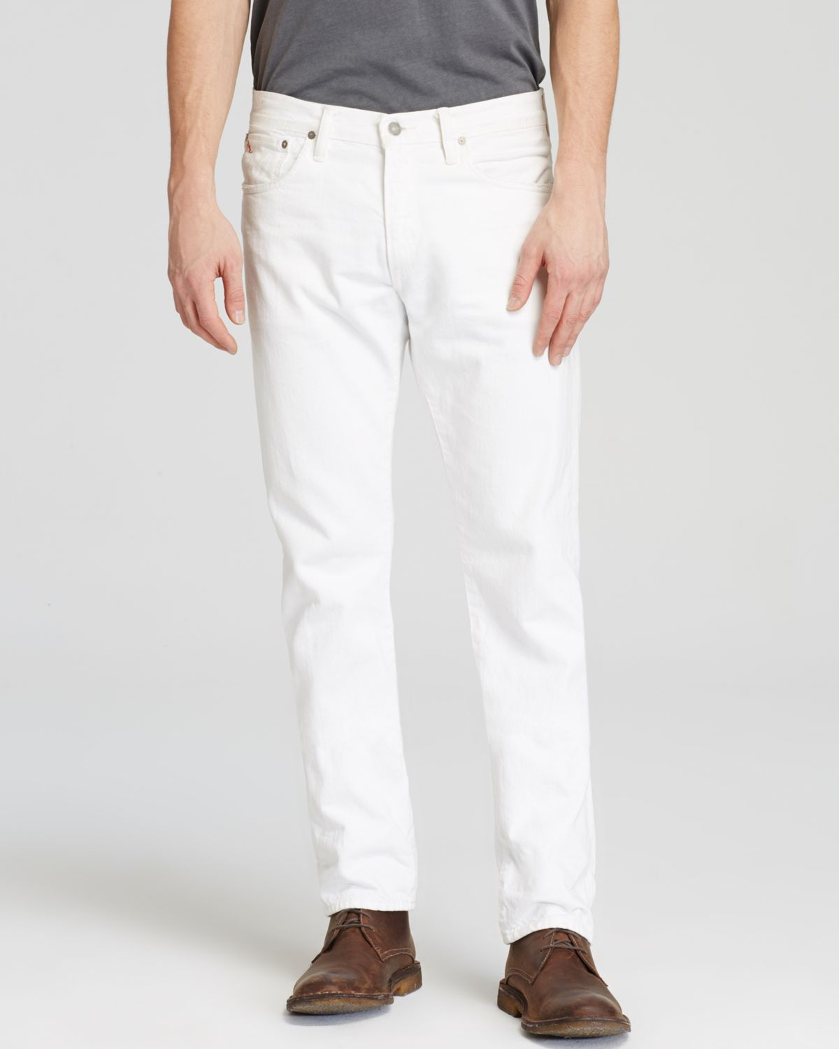 white polo jeans mens