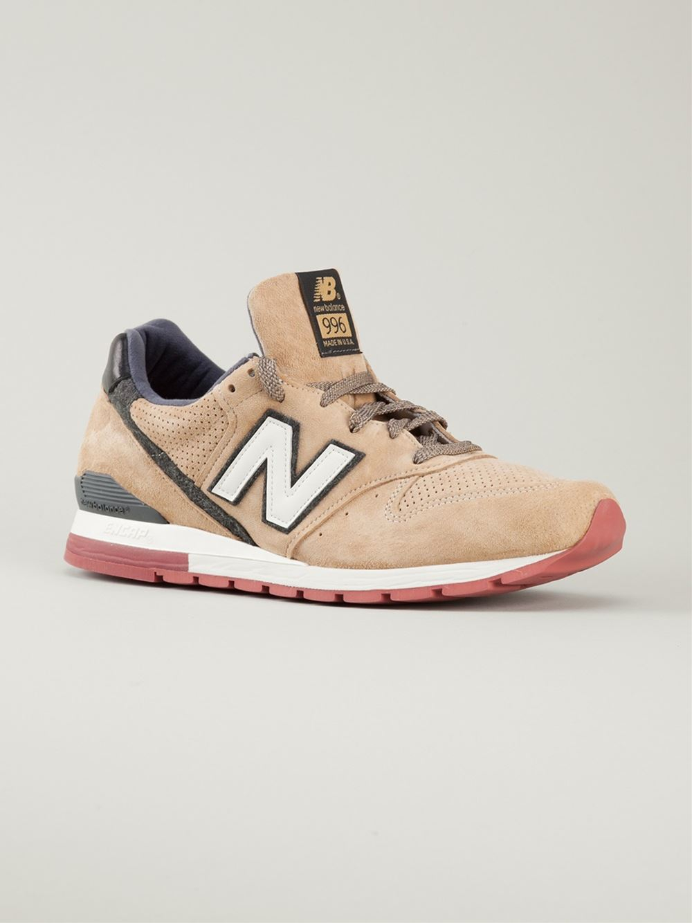 New Balance '996 Pr' Classic Trainers in Brown for Men - Lyst