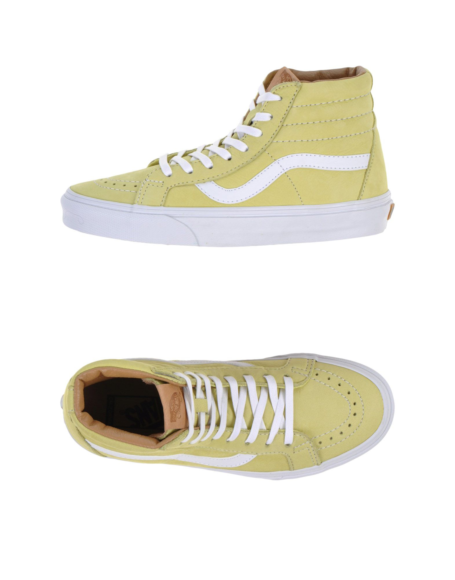 Vans Hightops & Trainers in Yellow Lyst