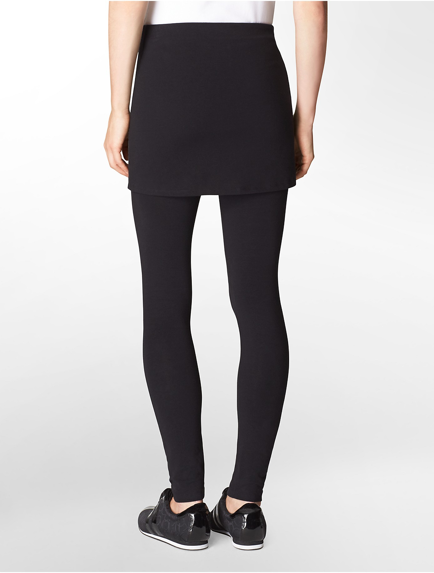 Calvin Klein two piece(legging and top)-Black - Sefbuy
