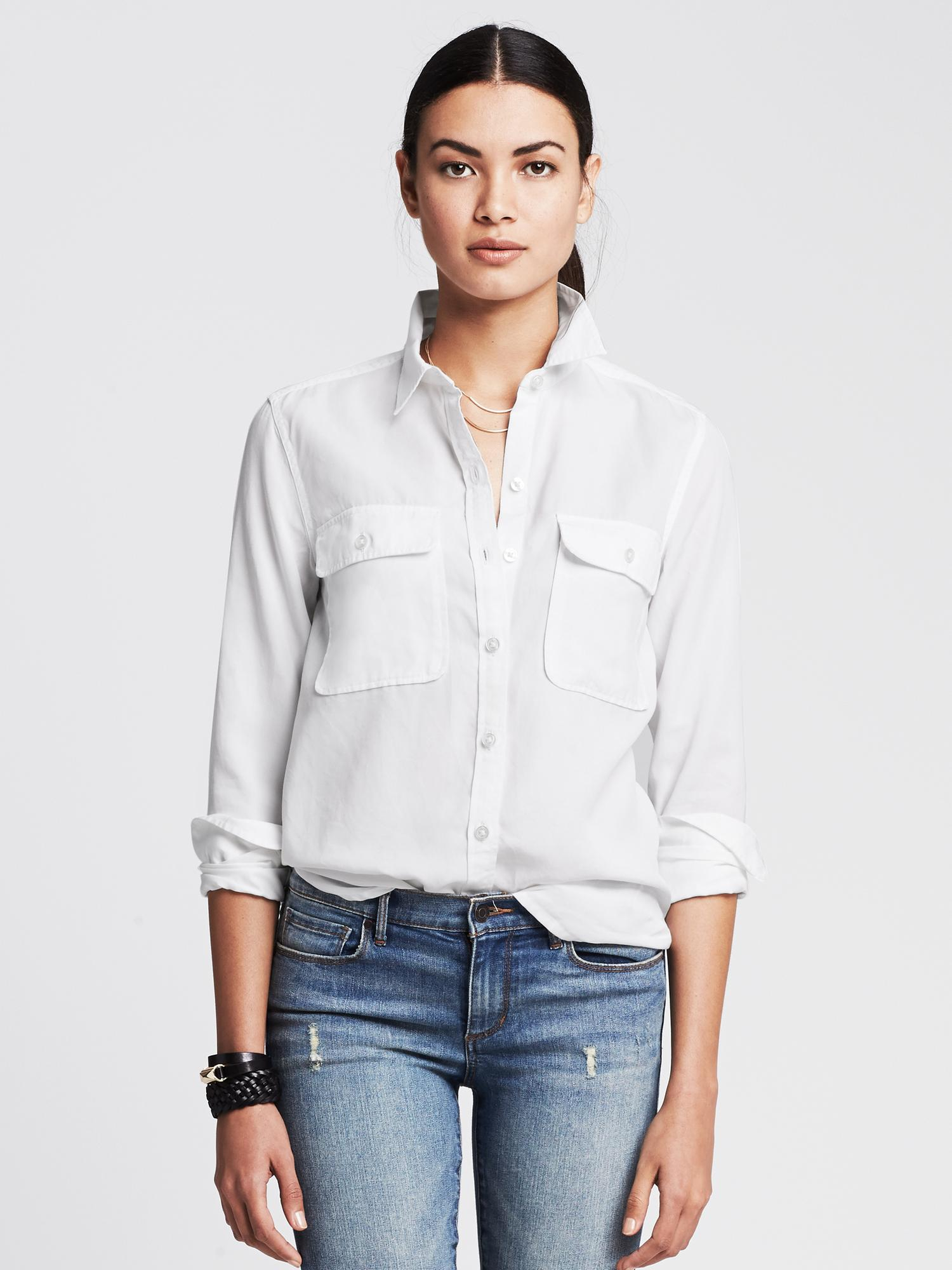 banana republic soft wash tee
