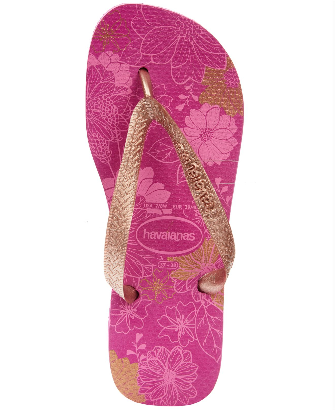 pink sparkly havaianas