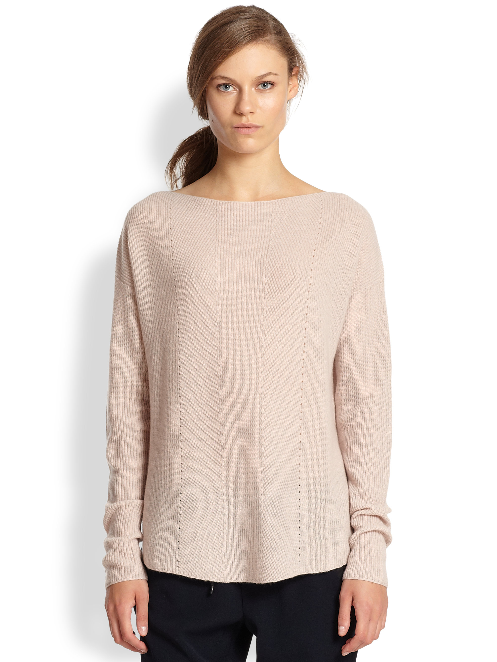 cashmere boat neck sweaters