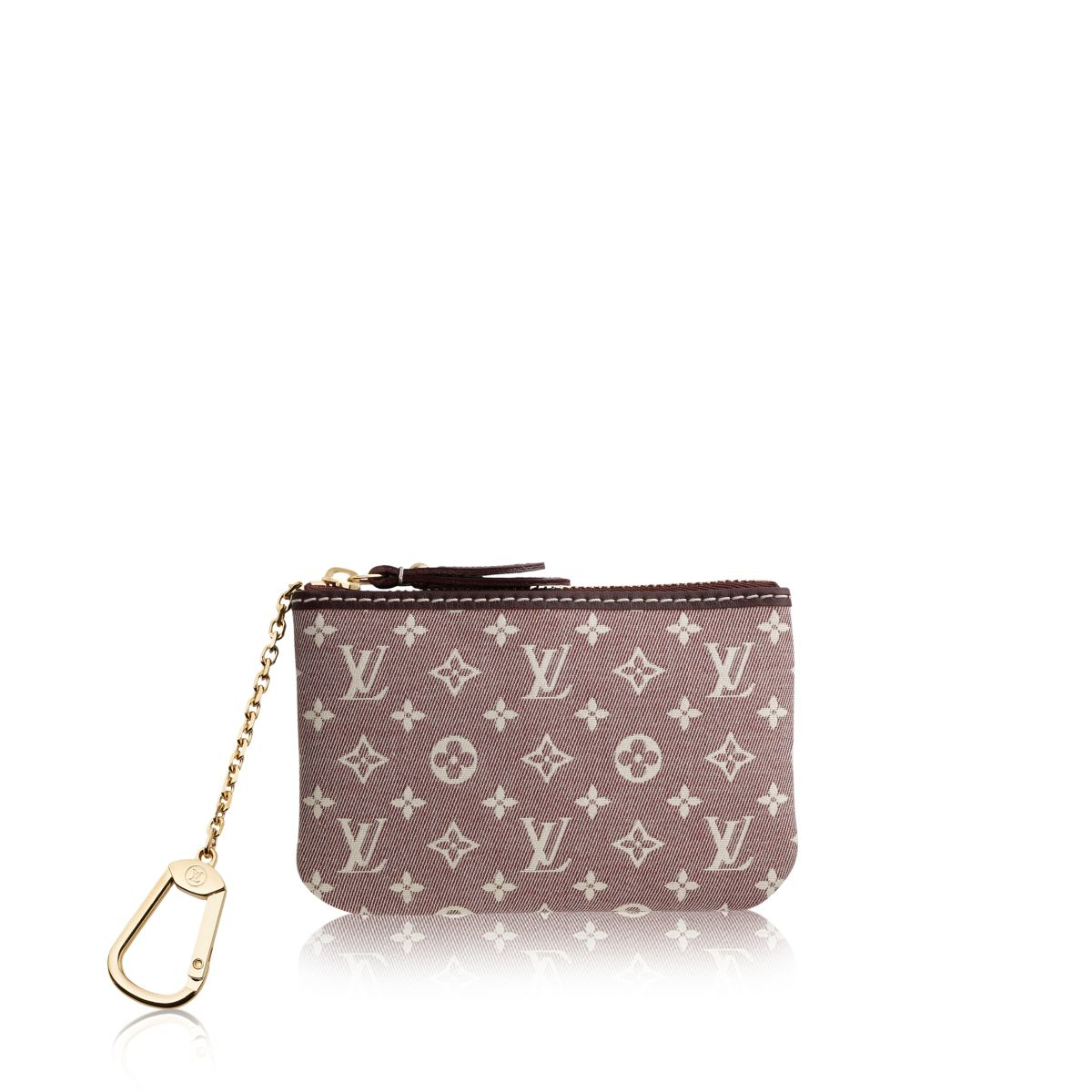 Louis vuitton Key Pouch in Natural | Lyst