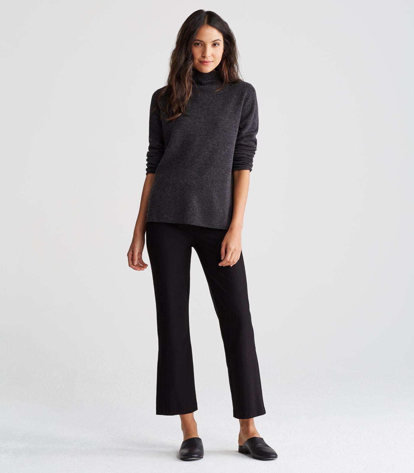 eileen fisher flare ankle pants