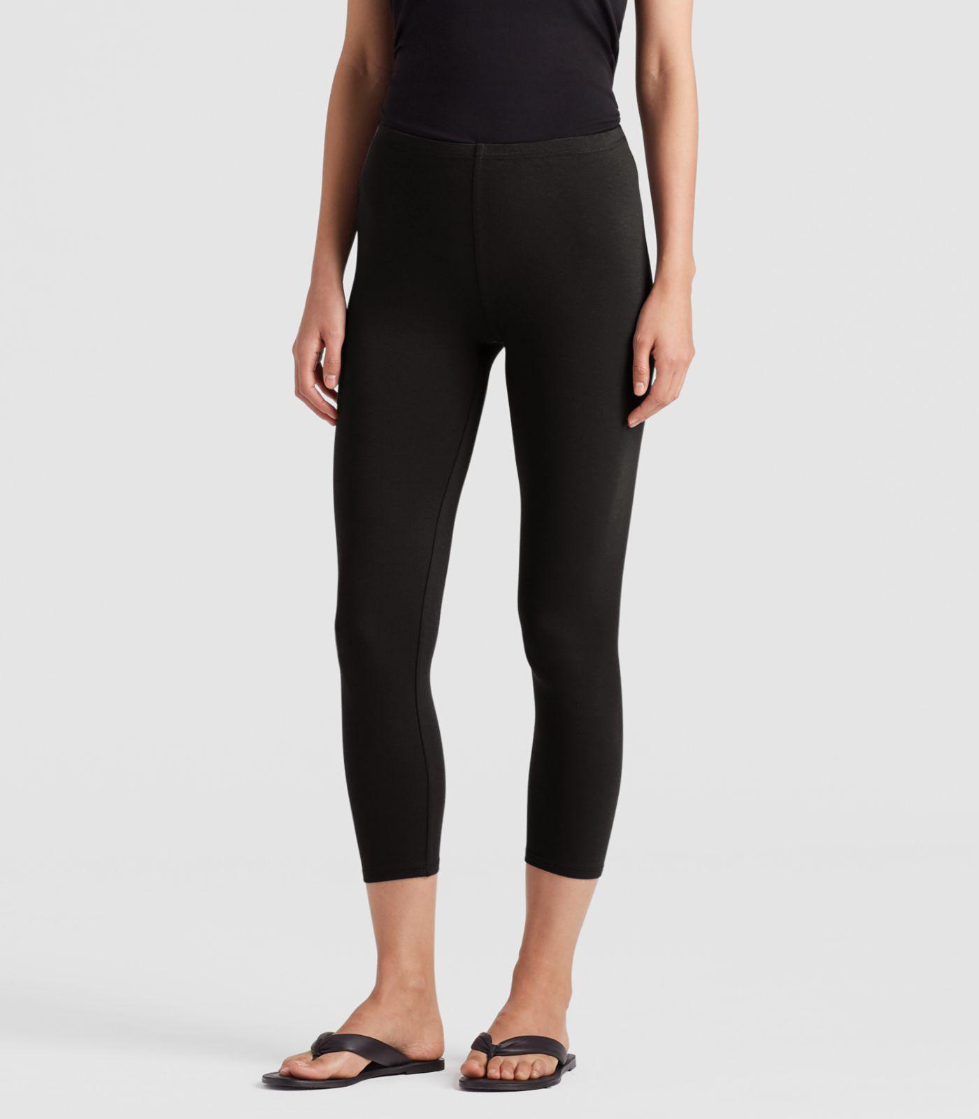 Eileen Fisher Lightweight Organic Cotton Jersey Cropped