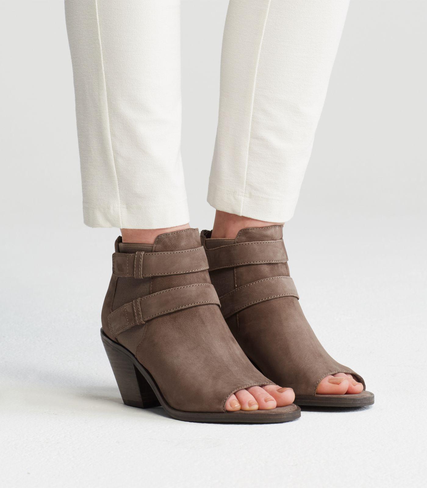 eileen fisher nubuck booties