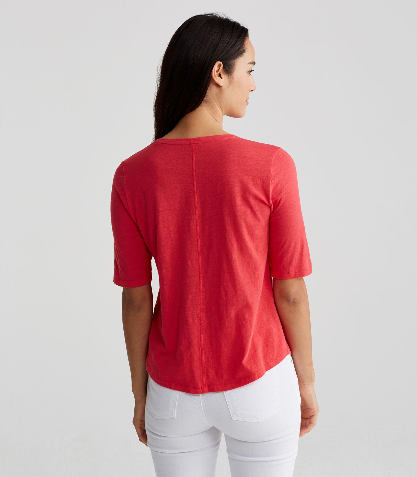 eileen fisher elbow sleeve tee