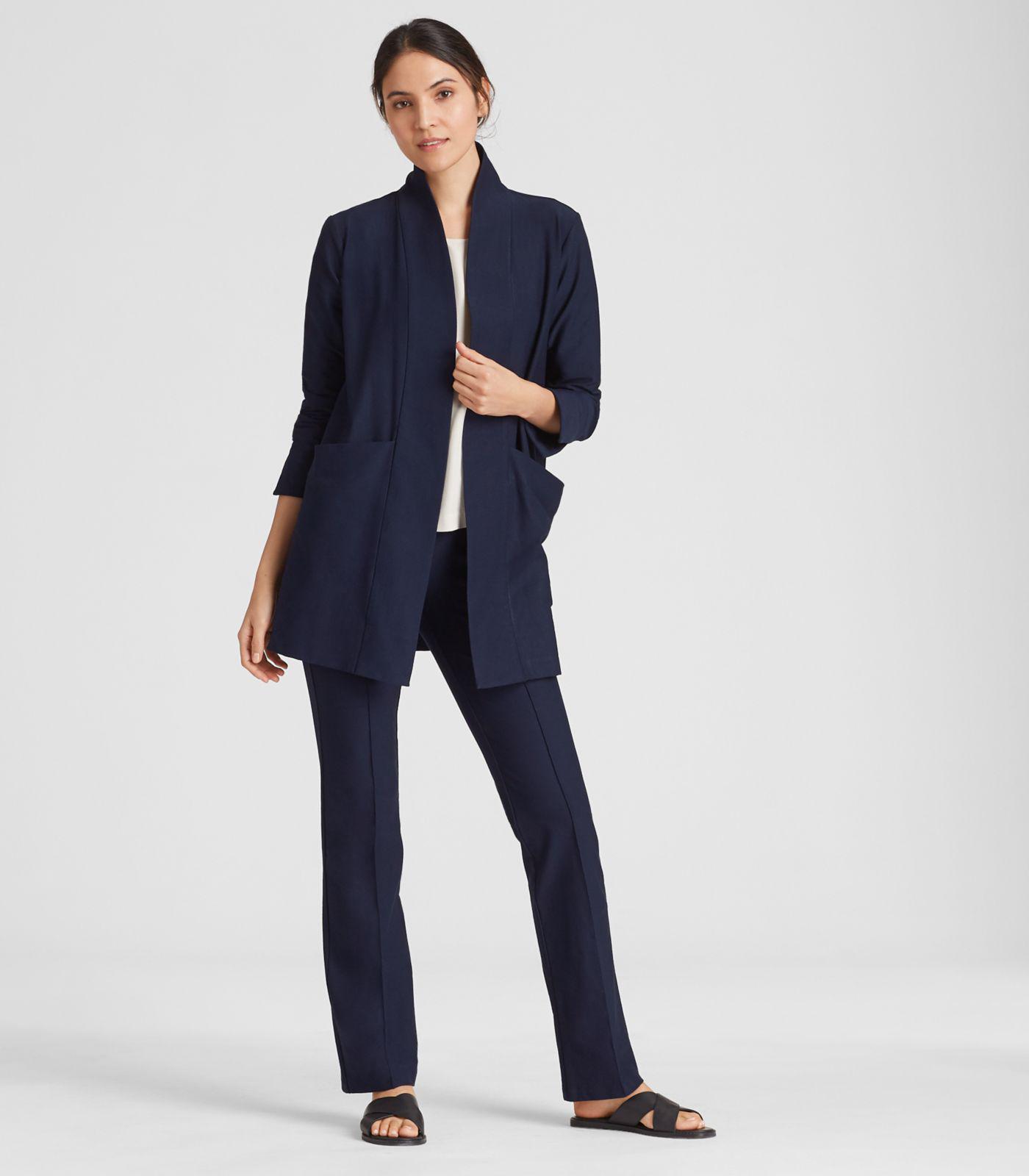eileen fisher washable stretch crepe