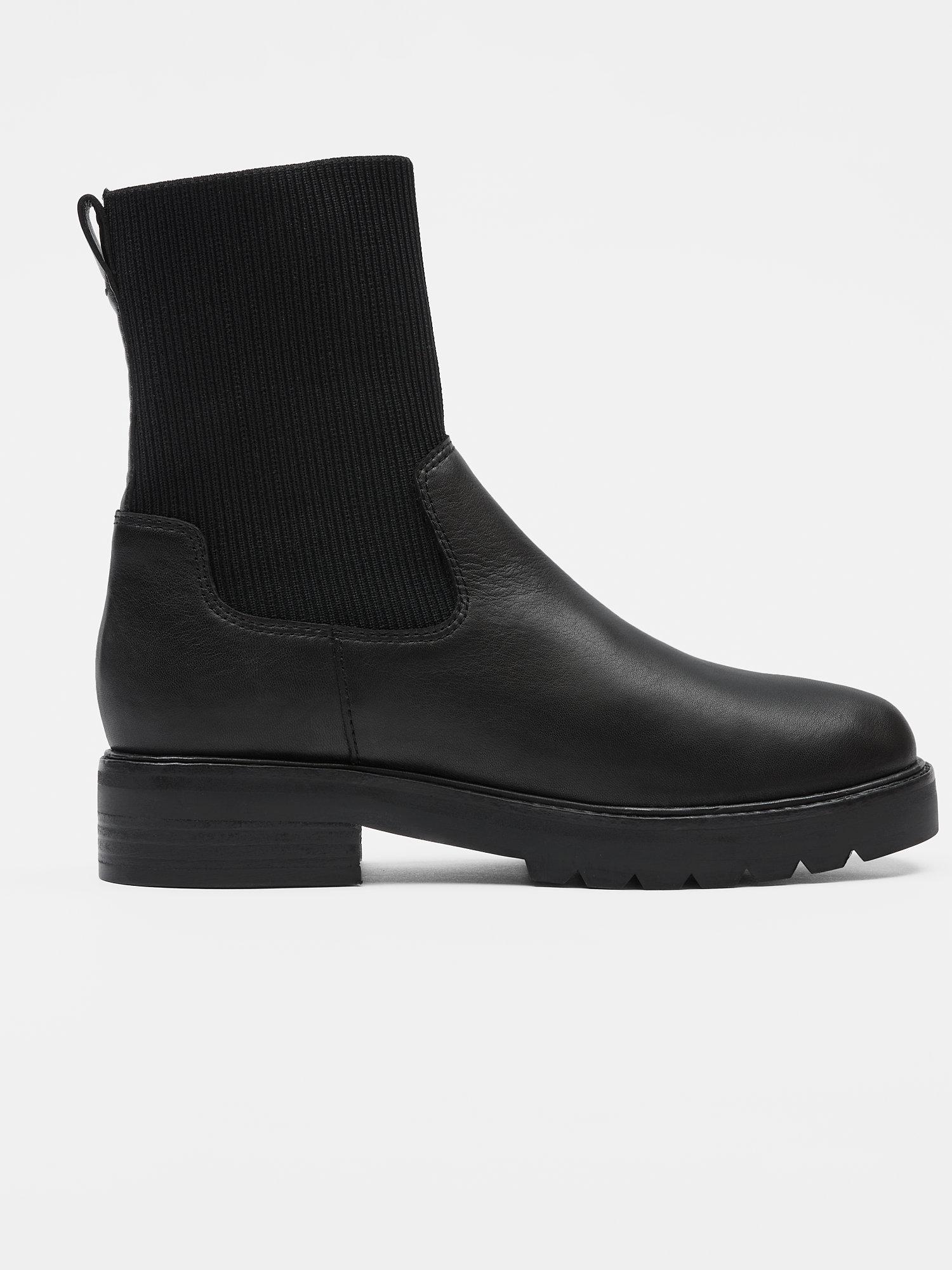 eileen fisher combat boots