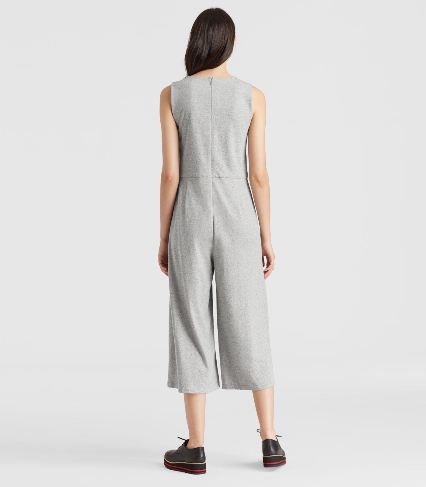 eileen fisher cotton jumpsuit